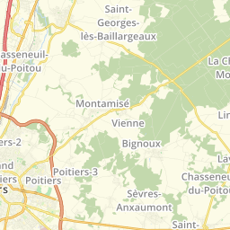 Carte De Poitiers Situation Geographique Et Population De Poitiers Code Postal