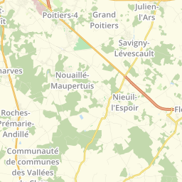 Carte De Poitiers Situation Geographique Et Population De Poitiers Code Postal